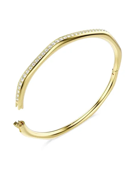 Brăţară Swarovski de cristal auriu