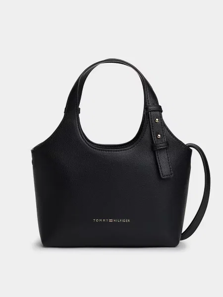 Мини сумка через плечо Tommy Hilfiger черная