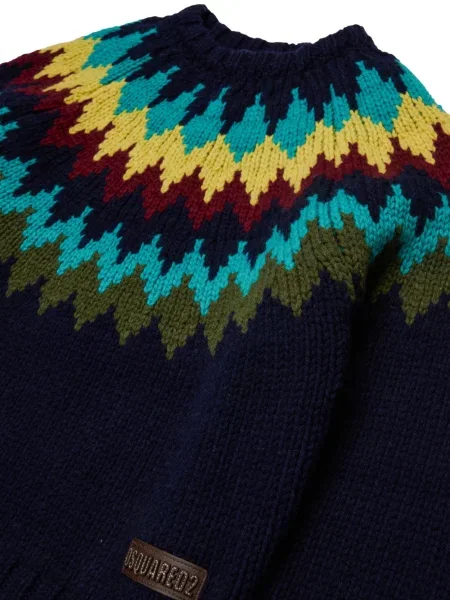 Sweter dziecięcy Dsquared2 niebieski
