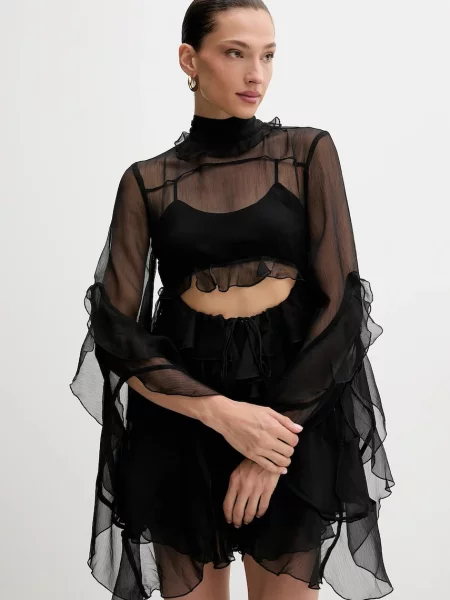 Bardot rochie negru