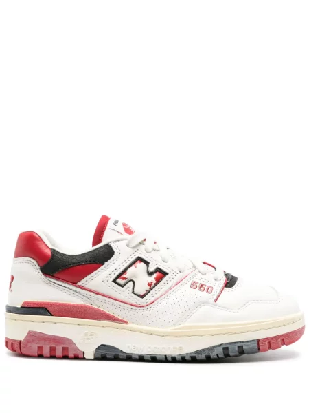 Szarvasbőr sneaker New Balance 550 fehér