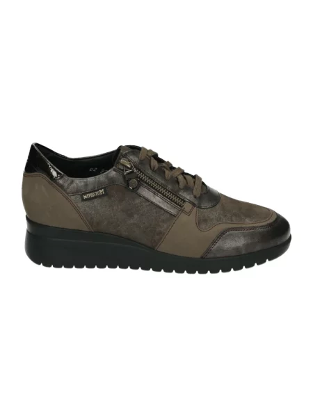 Sneakersy Mephisto zamszowe brązowe