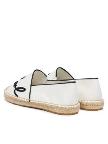 Espadrilky KARL LAGERFELD bílé