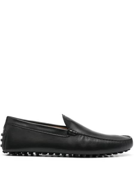 Pantofi loafer Tod's din piele slip-on negru