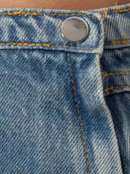 Fustă din denim Iro albastru