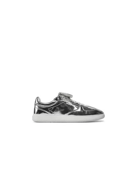 KARL LAGERFELD Sneakersy stříbrná