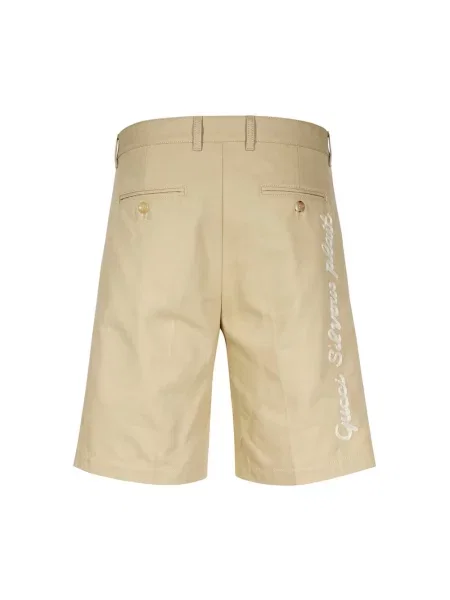 Bermudy Gucci beżowe