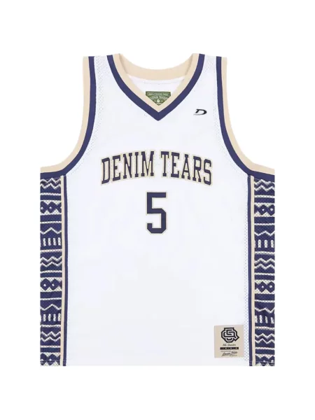 Traper košulja Denim Tears od jersey bijela