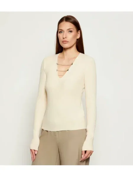 Patrizia Pepe Pulover Écru