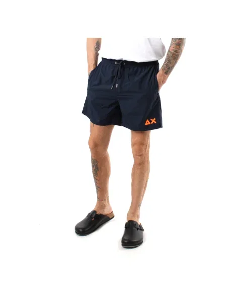 Pantaloni Sun68 albastru