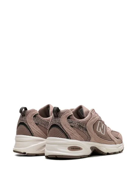 Sneakerși New Balance cu șireturi din dantelă alb