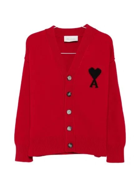 Cardigan Ami Paris roșu