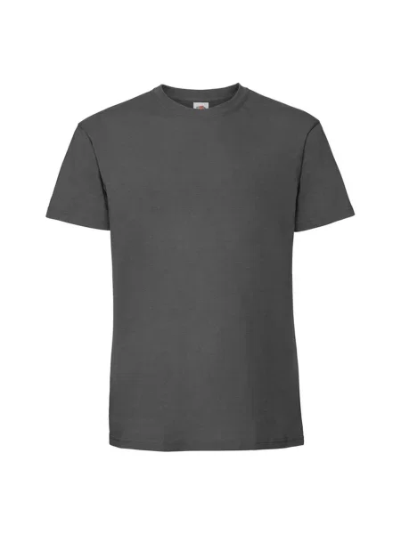 Koszulka Iconic Premium Ringspun Cotton T-shirt szara