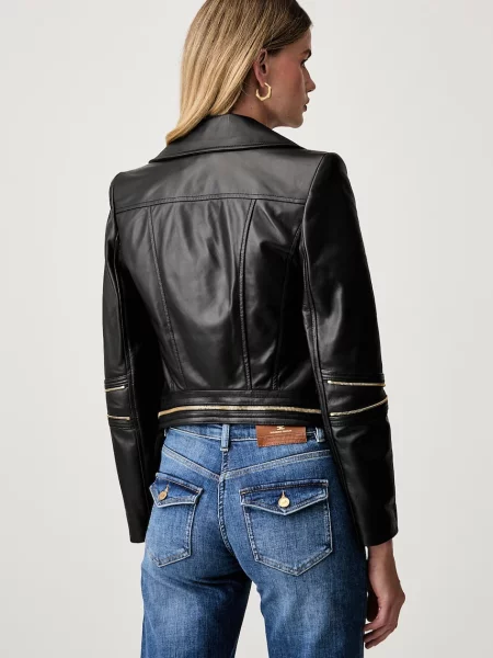 Кожаная куртка Elisabetta Franchi
