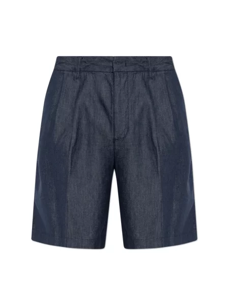 Szorty jeansowe Emporio Armani niebieskie