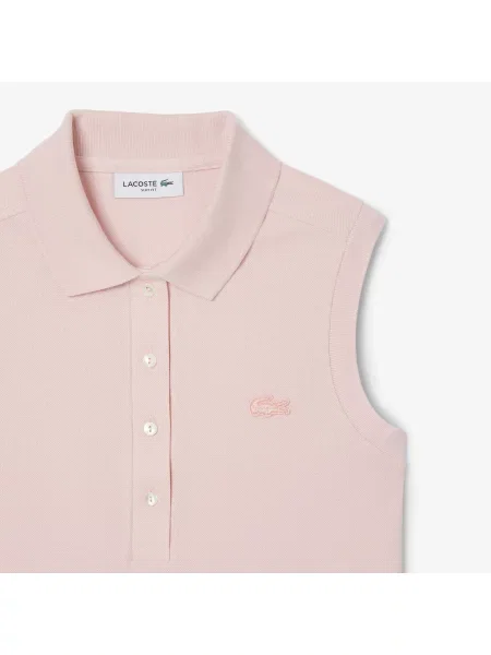 Поло Lacoste розовое