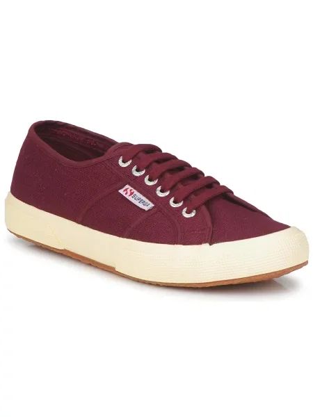 Pantofi Superga clasici bordo