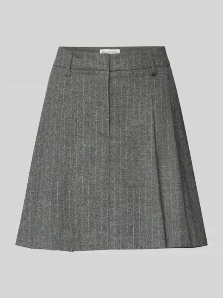 Spódnica mini rozkloszowana z mieszanki wełny Marc O'polo