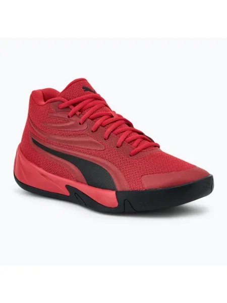 Férfi kosárlabda cipő PUMA Court Pro for all time red/puma black Court Pro fekete