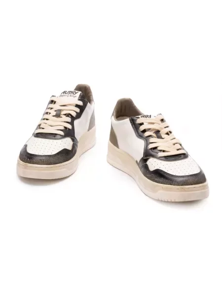 Sneakersy Autry retro białe