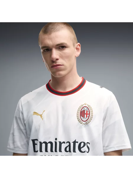 PUMA koszulka wyjazdowa AC Milan Odzież S biały