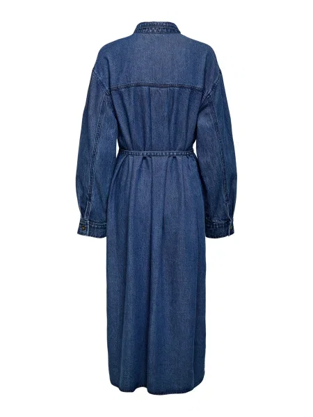 ONLY Rochie tip bluză ONLKATHRINE denim albastru