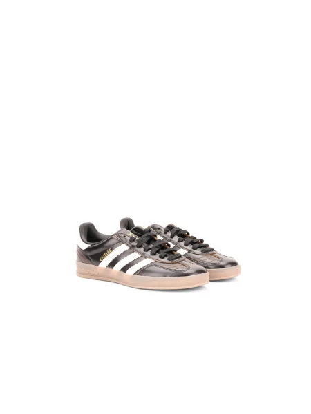 Adidas Originals sneakersy skórzane Gazelle Indoor czarne