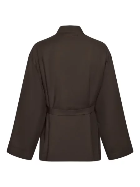 Cu centură geacă Zegna maro