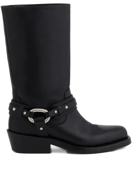 Botine Rabanne biker negru