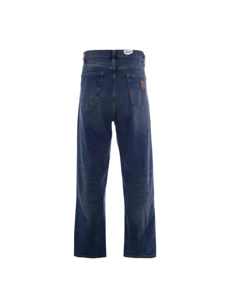Jeansy Carhartt Wip niebieskie