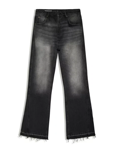 Bershka Jeans denim negru