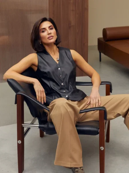 Піджаки Dressa екошкіра чорний