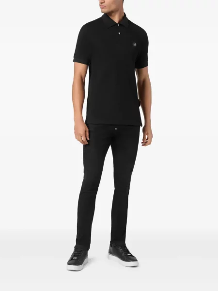 Koszulka polo Philipp Plein czarna