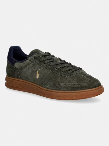 Polo Ralph Lauren Mdrn Trn sneakers din piele întoarsă verde