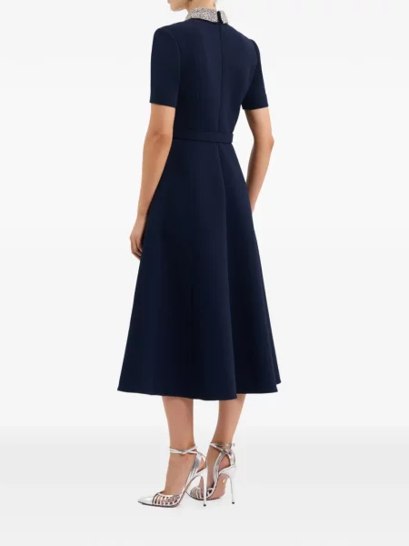Rochie midi Rebecca Vallance albastru