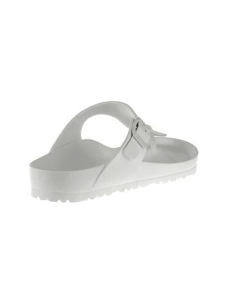 BIRKENSTOCK Ujjelválasztó-pántos szandál Gizeh' fehér
