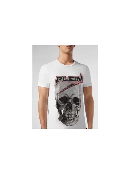 Športové tričko Philipp Plein Sport biela
