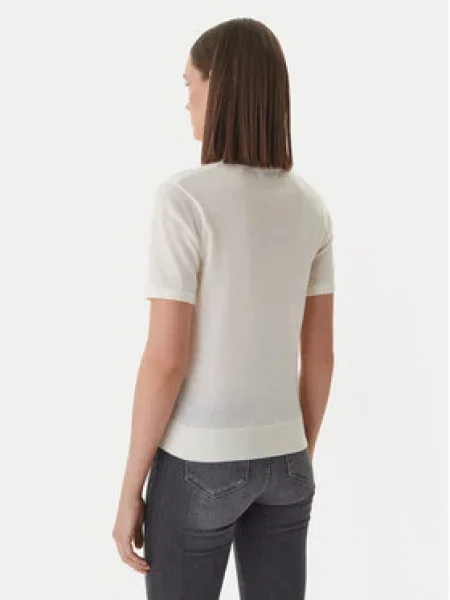 Vunena polo majica Guess bež
