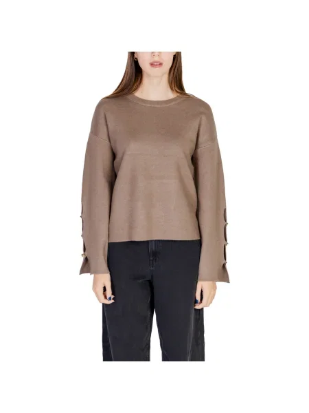 Pulover Vila tricotate negru