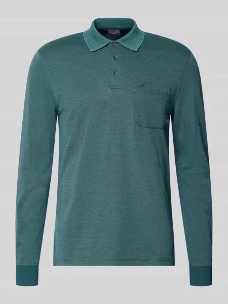 Koszulka polo o kroju regular fit z domieszką bawełny Christian Berg Men