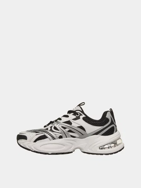 Кожаные повседневные кроссовки Skechers белые