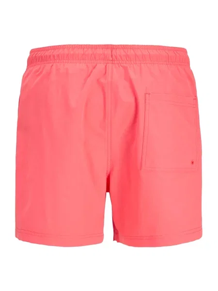 JACK & JONES Plavecké šortky JPSTMAUI koralová / oranžovo červená