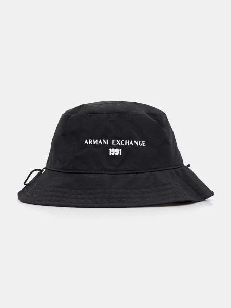 Шапка Armani Exchange черно