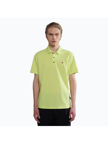 Polo tričko Napapijri Ealis yellow sunny žluté