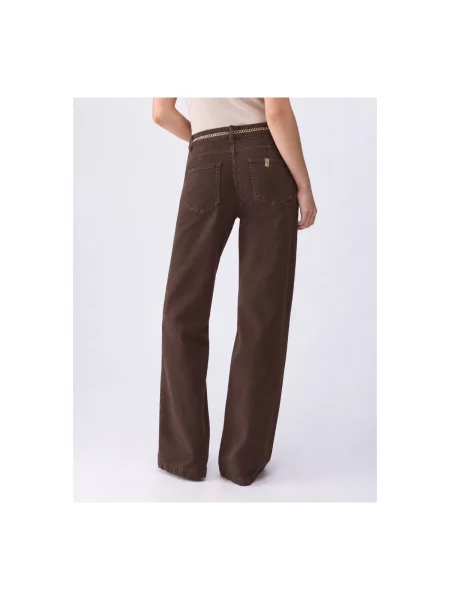 Pantaloni Liu Jo maro
