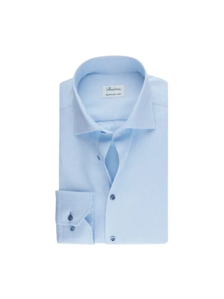 Stenströms Koszula Slim Fit blau niebieska