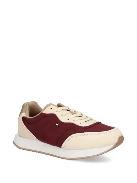 Sneakerși Tommy Hilfiger roșu