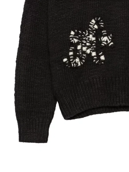 Pulover Marant Etoile cu autograf negru