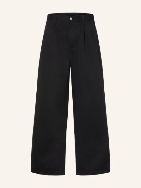 Carhartt Wip Cargo Kalhoty Brockman Regular Fit černá