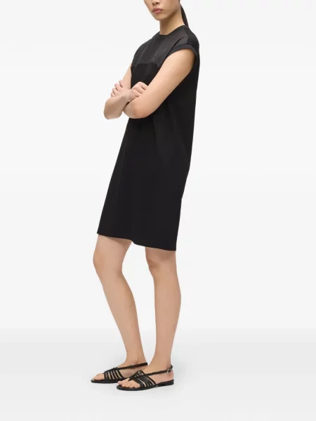 Rochie tip cămașă Karl Lagerfeld de costum negru